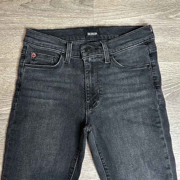 Hudson Women’s Natalie Mid-Rise Skinny Ankle Jeans Dark Wash Size 26 - Picture 2 of 11